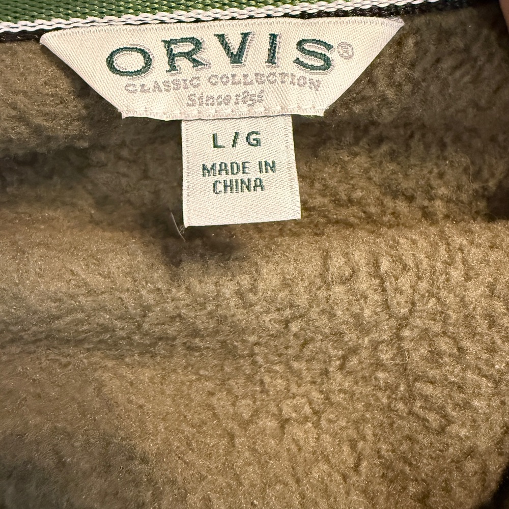 Orvis Classic Collection Fleece Jacket - Picture 3 of 4